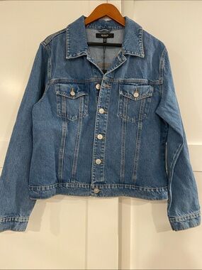 Hudson Jeans Light Blue Denim Trucker Jacket